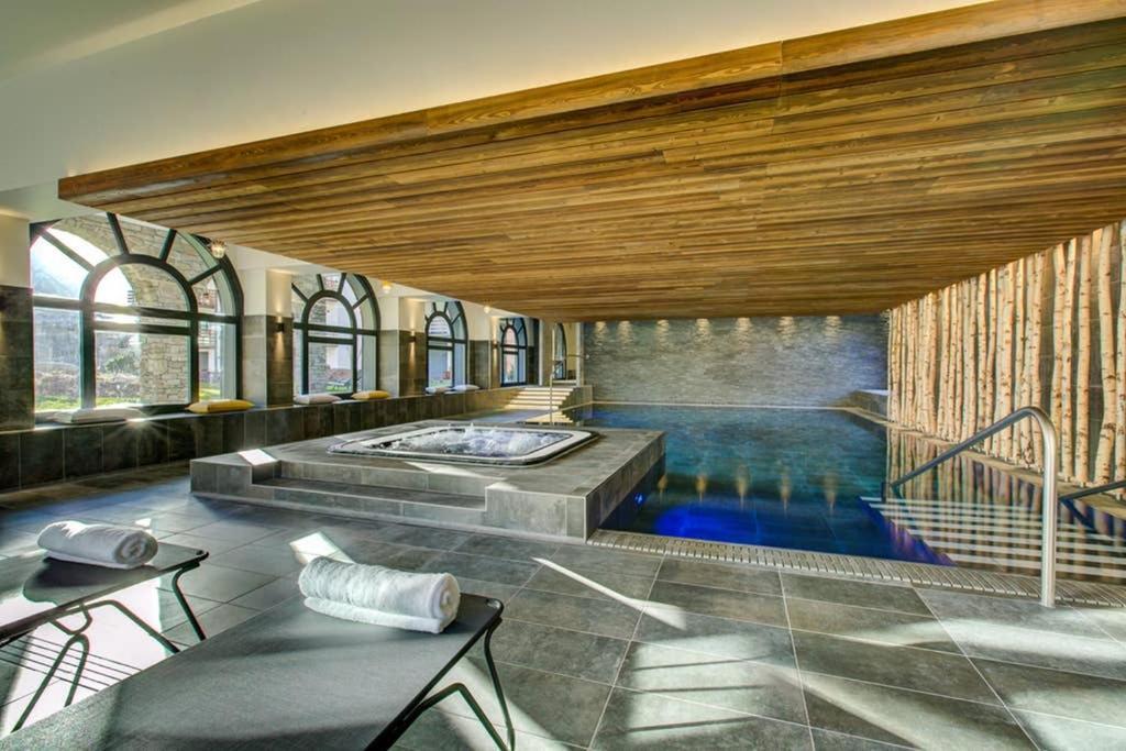 Residence Luxe 5*,Spa & Fitness, La Cordee Appartement 821 샤모니 외부 사진